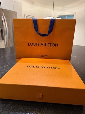 Louie Vuitton Box and Bag